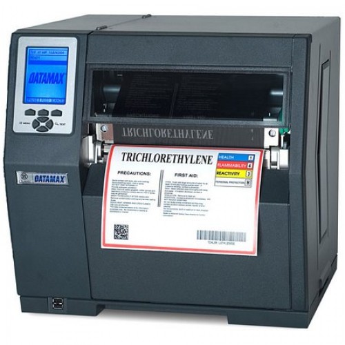  Datamax H-8308X - 8inch-300 DPI, 8 IPS, Bi-Directional TT Printer, 220v: Straight-In EU Plug, 3.0inch Metal Media Hub