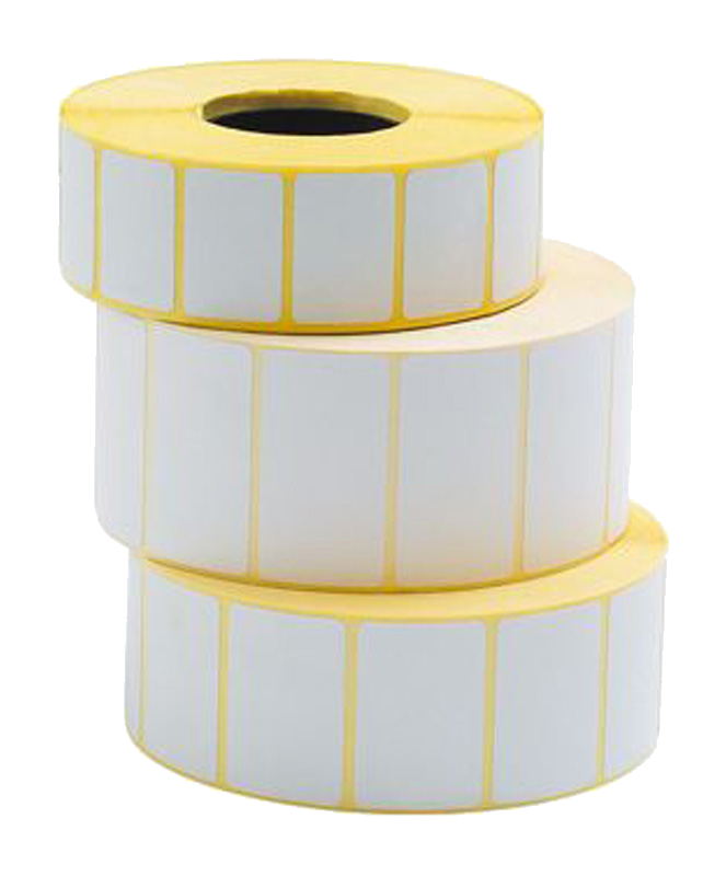 43мм*25мм Термоэтикетки ЭКО (1000 шт/рул) 43х25/40