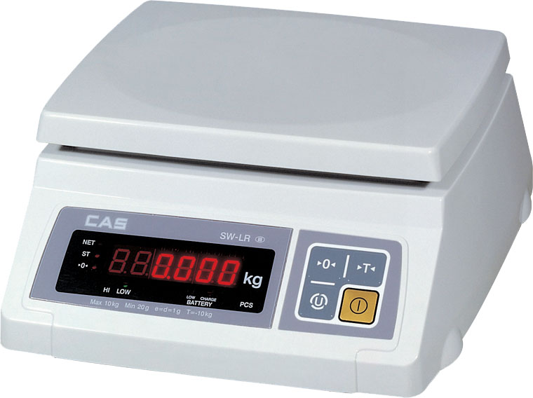 CAS SWII-DD 5/10 Электронные весы для торговли со 2 дисплеем на задней стенке (CAS SWII-5 DD, SWII-10 DD)