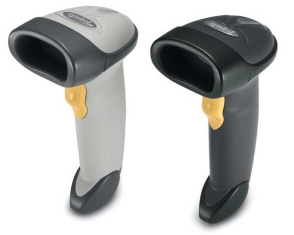 Ручной сканер штрих-кода Zebra LS2208 [1D, USB, Белый, подставка в комплекте] LS2208-SR20001R-UR