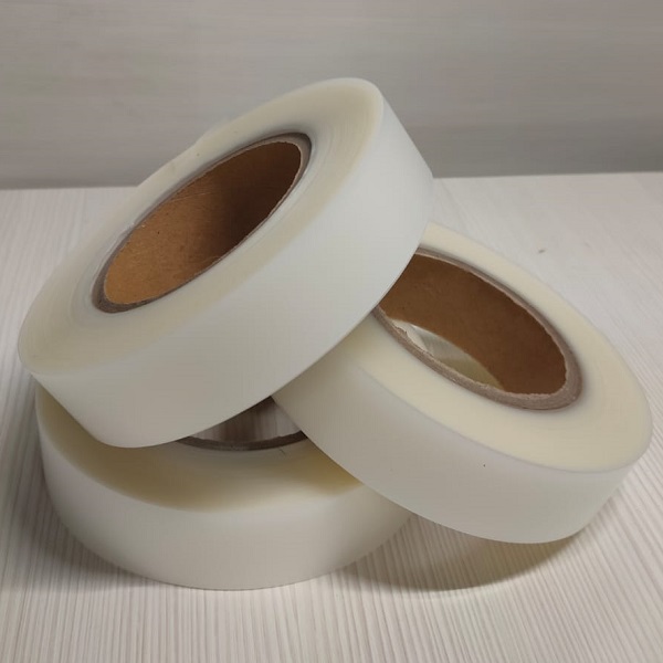 Силиконовая лента Матовая 50мм*45 м втулка 76 (для вшивных ярлыков)