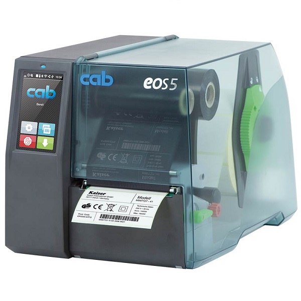 Принтер cab EOS 5 200 dpi начального промышленного класса (термотрансферный, 203 dpi, 108 мм, max d рулона материала 203 мм, 5978211, EOS5/200)