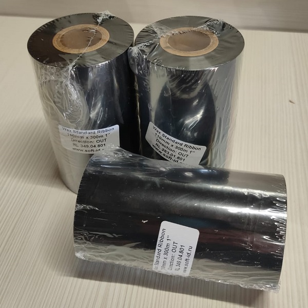 Риббон 110*300 WAX Standart втулка 1" OUT (110мм*300м/1"-110 OUT)