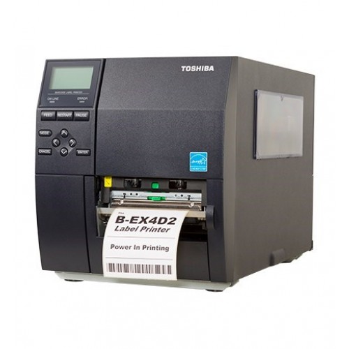 Принтер Toshiba B EX4T2 600 dpi (104 мм, 304,8 мм/сек, USB/Ethernet, плоская головка - Flat Head, B-EX4T2-HS12-QM-R, 18221168746)