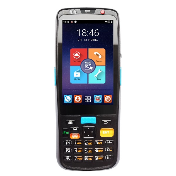 Терминал сбора данных GlobalPOS GP-C5000-4G-2D + ГП (Android 8.1. 3800 мАч, 2ГБ/16ГБ, Bluetooth, WiFi, 4G, GPS/AGPS, Черный, GP-C5000-4G-2D/ GP-C5000-4GL-2D)