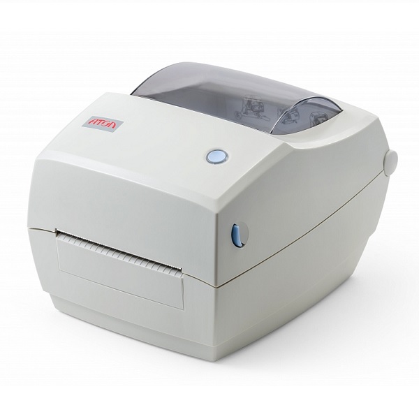 Принтер этикеток АТОЛ ТТ42 (203dpi, термотрансферный, USB, RS-232, Ethernet 10/100, ширина печати 108 мм, скорость 127 мм/с, 45 151)