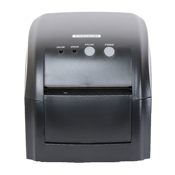 POSCenter PC 80USE принтер этикеток термо (203dpi, 82мм, 150мм/сек, USB+RS+Ethernet, отделитель этикеток)