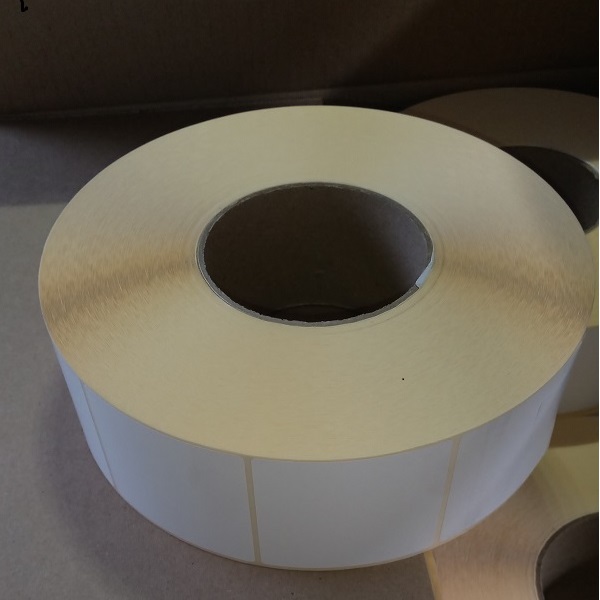 58мм*60мм Термоэтикетки ЭКО (3000 шт/рулон). 58х60 втулка 76 мм