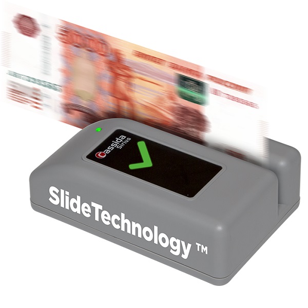 Мобильный автоматический детектор банкнот Cassida (Кассида) Sirius series с АКБ и Антистокс