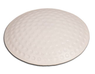 Акустомагнитный датчик Golf 63 мм Белый (ракушка, АМ, 500 шт/коробка)