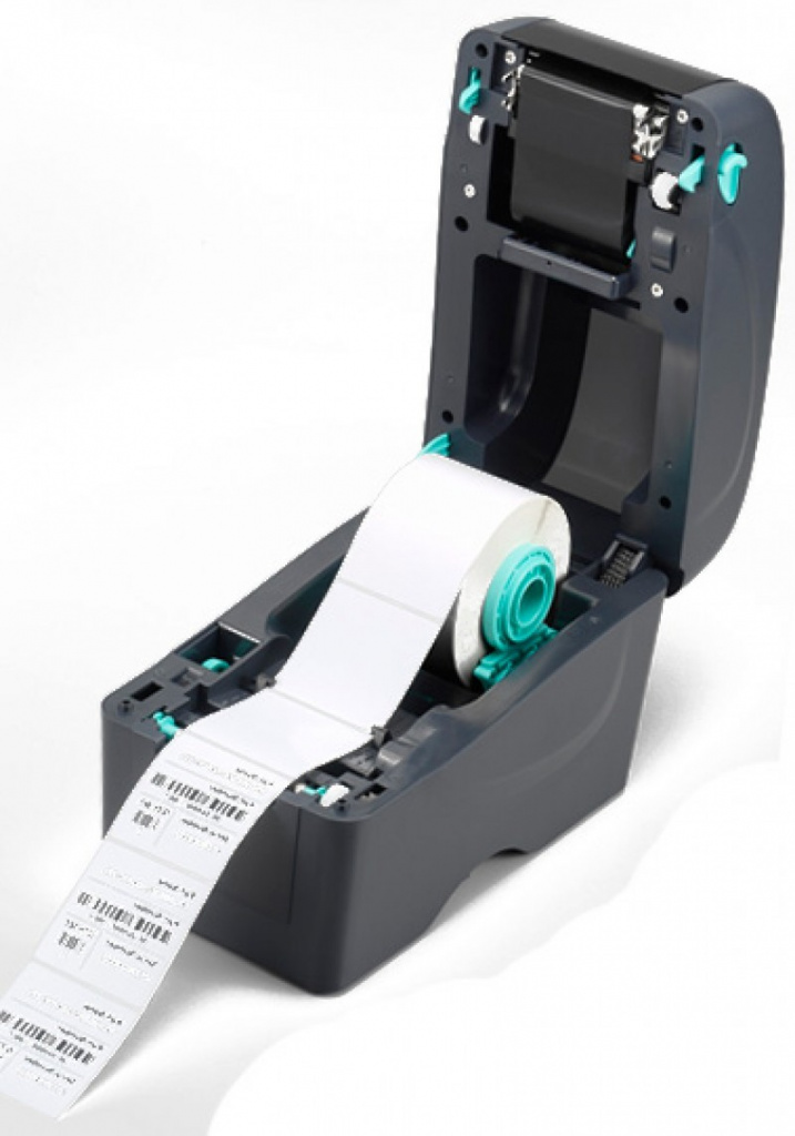 Принтер этикеток (термотрансферный, 300dpi) TSC TTP-323, (99-040A033-41F темный) + Ethernet