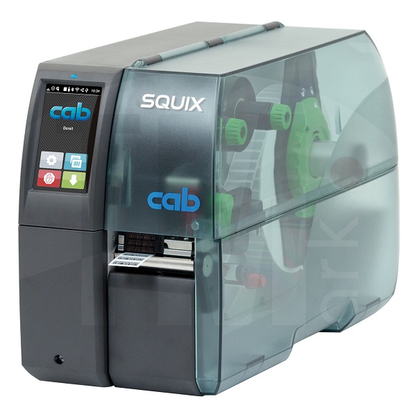 CAB SQUIX 2/600 Промышленный термотрансферный принтер 600 dpi (5977031) шир. печати 54,1 мм для узких бирок
