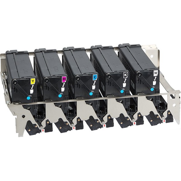 OKI Pro1040 Полноцветный CMYK 1200 dpi промышленный электрографический принтер этикеток с ножом (30-130мм, 152мм/сек, USB , Ethernet (LAN), 46672003)