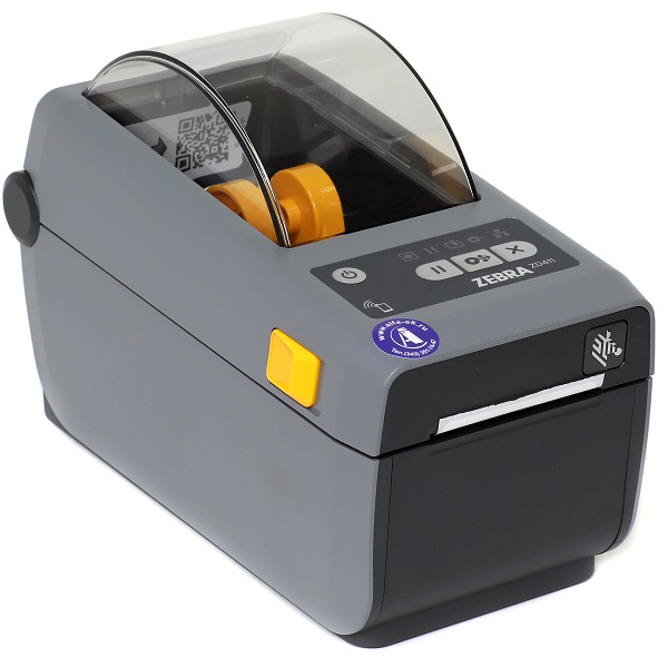 Zebra ZD411 (термопринтер, 203 dpi, USB, USB+Host, серый, ZD4A022-D0EM00EZ)