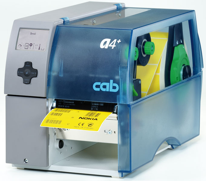 Промышленный принтер cab A4+/600 премиум-класса (разрешение печати 600dpi)