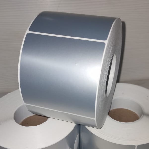 70*69/1000 PET Matt Silver этикетки полиэстер серебряные матовые (70х69 этикетки 70*70)