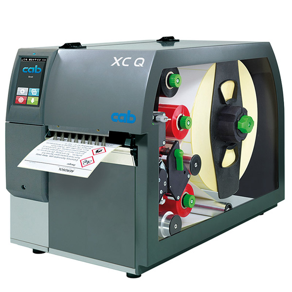 CAB XC Q6.3 300dpi Широкий принтер двухцветной печати этикеток термотрансферный с отрывной пластиной (6011525)