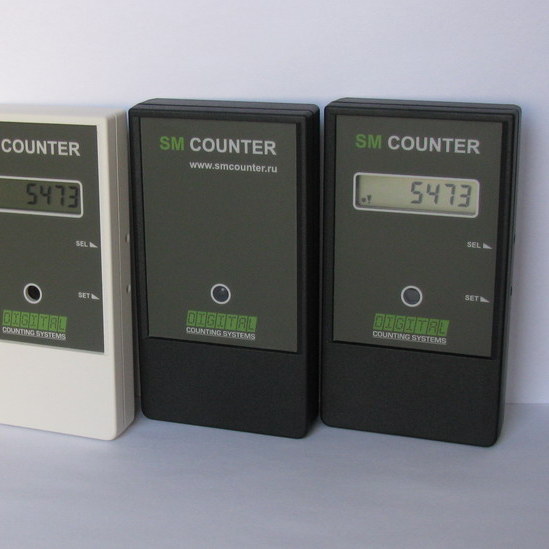 Автономный счетчик посетителей SM Counter (Черный)