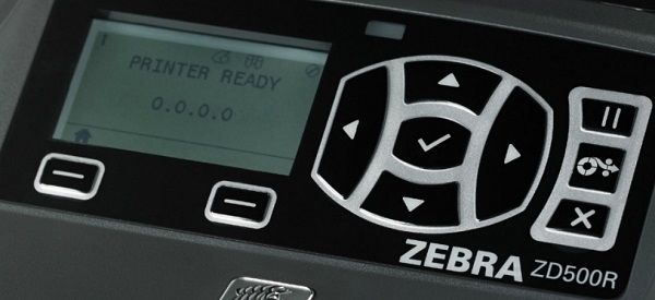 Zebra ZD500R RFID принтер термотрансферный (203 dpi, 104 мм, Serial, LPT, USB, Ethernet, RTC, RFID-UHF ROW, ZD50042-T0E2R2FZ)