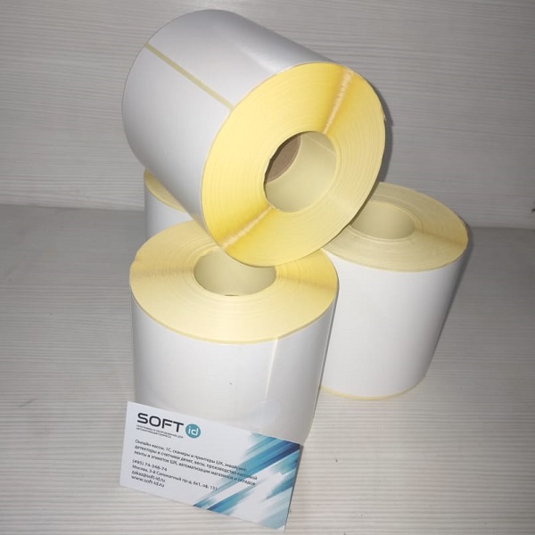 100*150 мм/400 шт. рул. Этикетки для Яндекс Маркета ТермоТрансферные ПолуГлянец (100х150 для Яндекс Маркета)