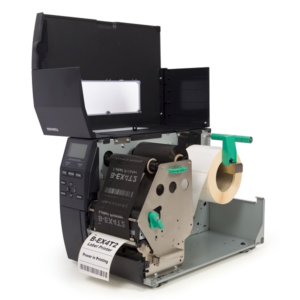 Toshiba B EX4T2 203 dpi Термотрансферный принтер (104 мм, 304,8 мм/сек, USB/Ethernet, плоская головка - Flat Head, B-EX4T2-GS12-QM-R, 18221168742)