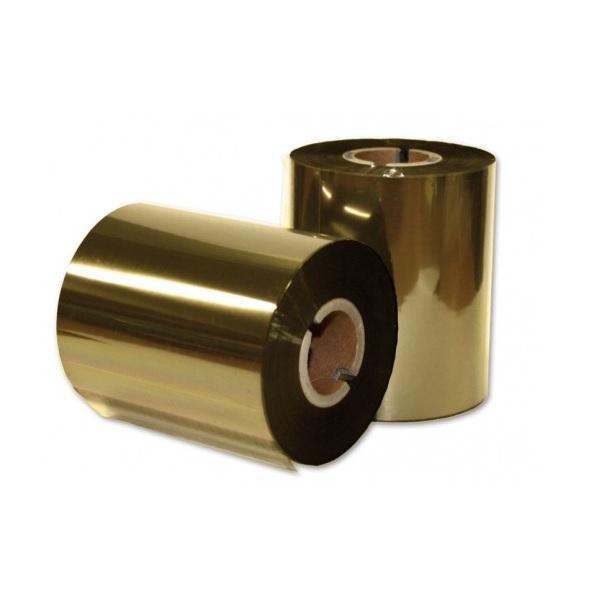 Риббон для текстильных лент Gold Золото Глянцевый 104х200х25 (ширина х длина х втулка) OUT/IN