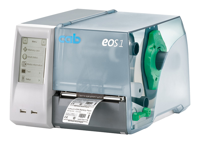 Принтер cab EOS1 начального промышленного класса (термотрансферный, 200 dpi, 5965101)