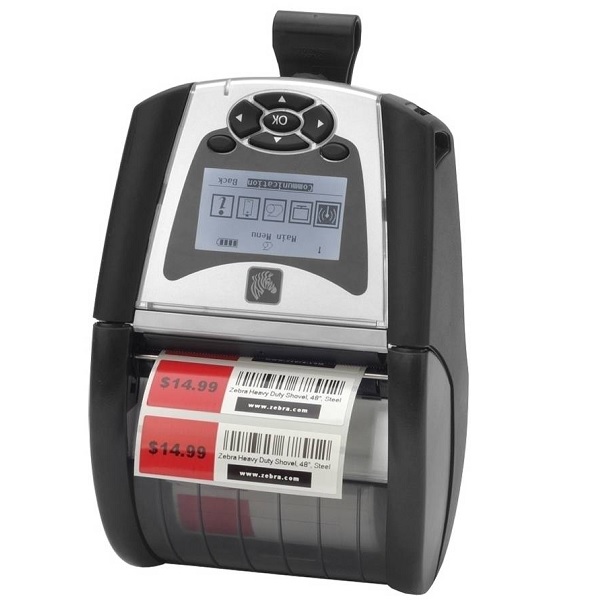 Мобильный печати этикеток Zebra QLN 320 QN3-AUNAEM11-00 (USB/WiFi, 72 мм, 203 dpi, термо, Серый)
